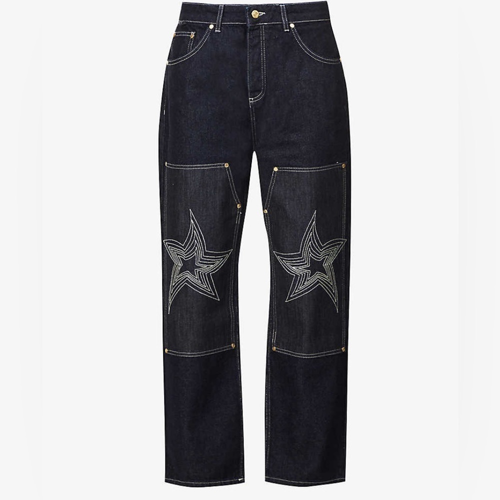 House of Sunny Shooting Star Baggy Slouchy Jeans